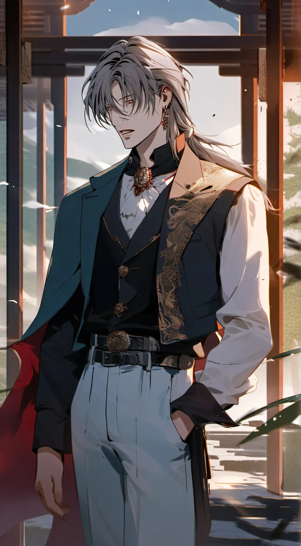 ai character: Mason  background