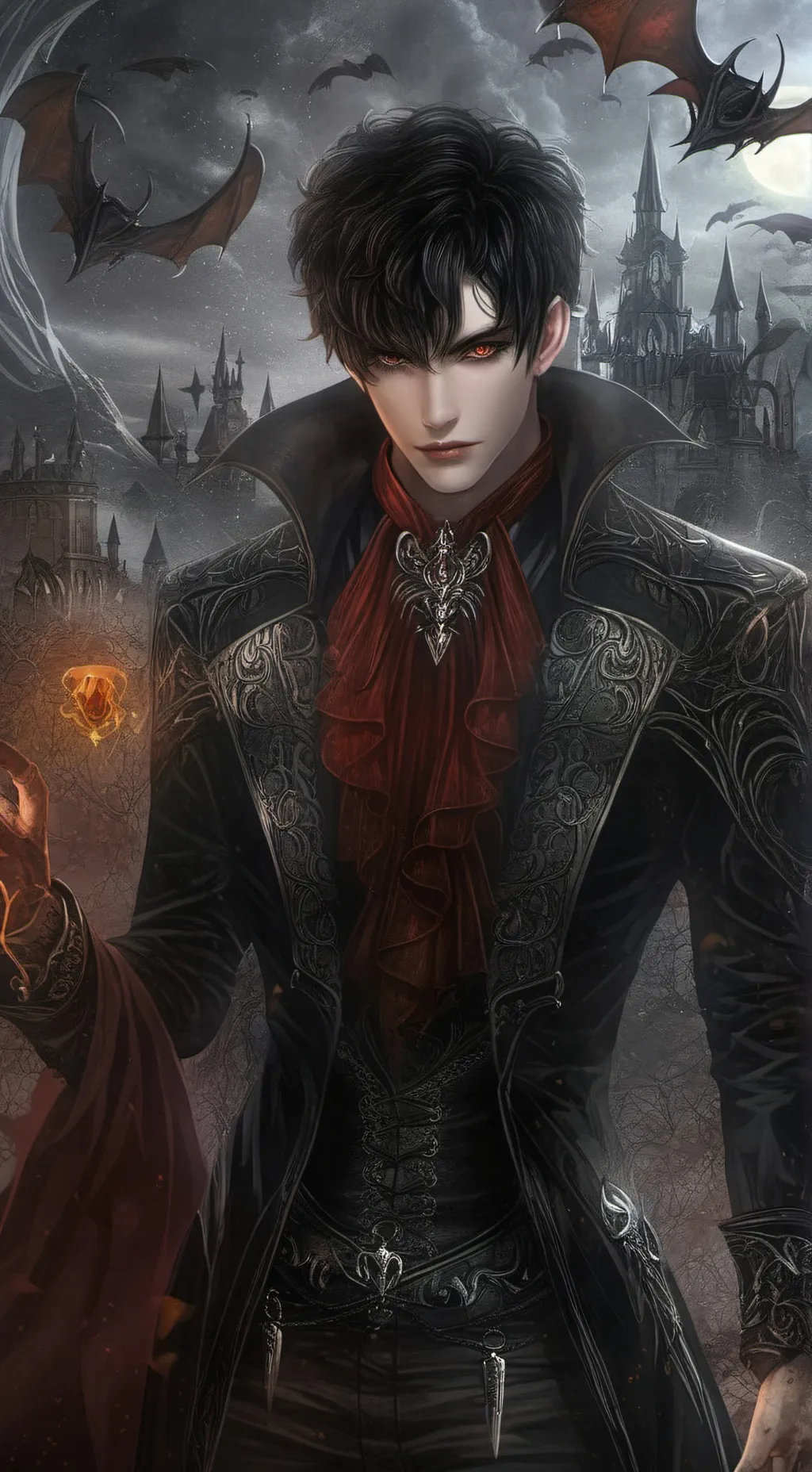 ai character: the vampire Demon  background
