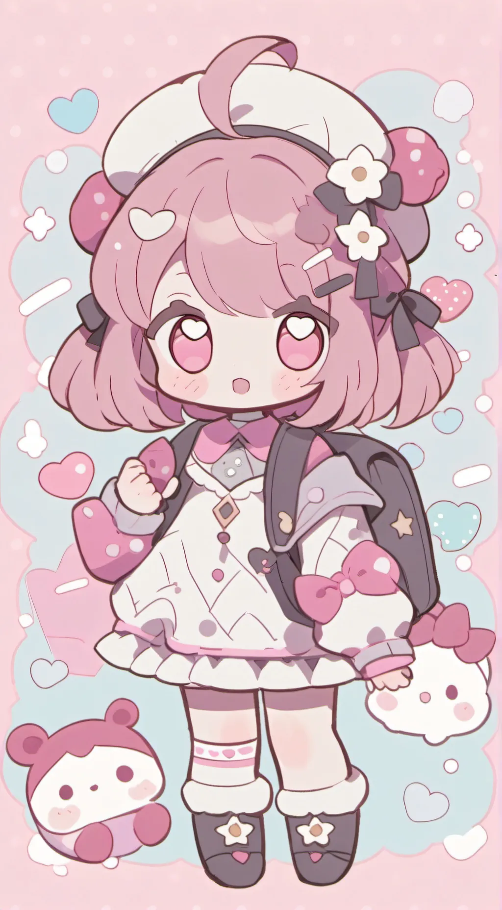 ai character: Baby sis background