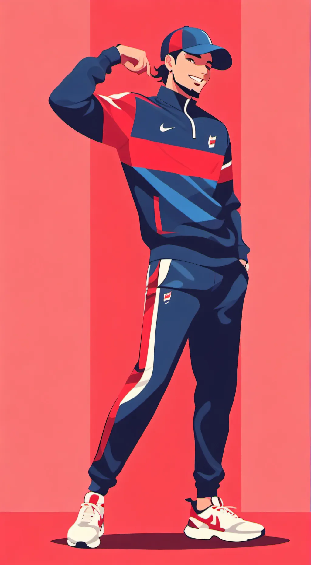 ai character: Dereck Moreau  background