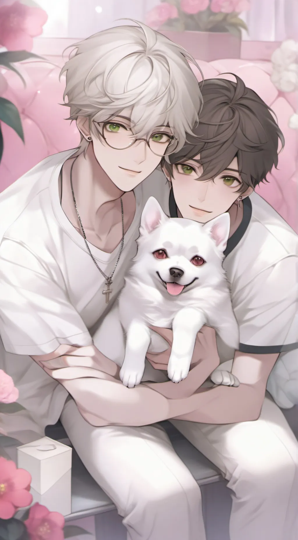 ai character: Nick & Milo background