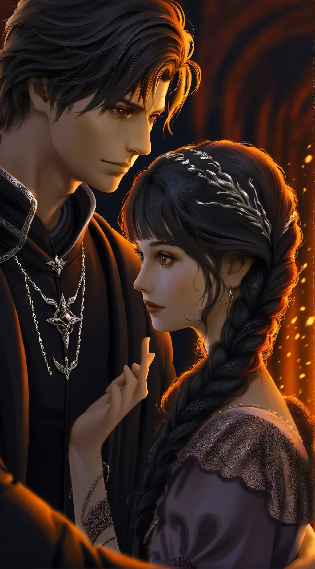 ai character: GIV ME TALKIE IDEA background