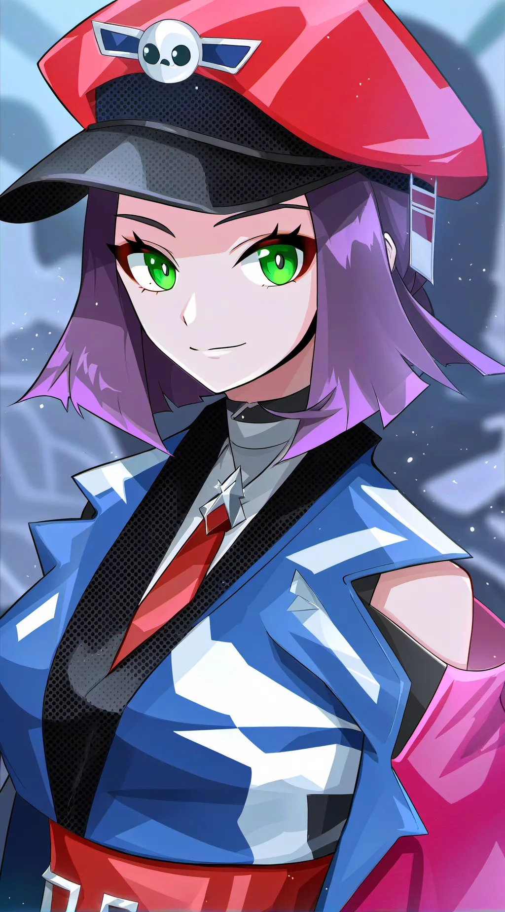 ai character: ~Glitch~ background