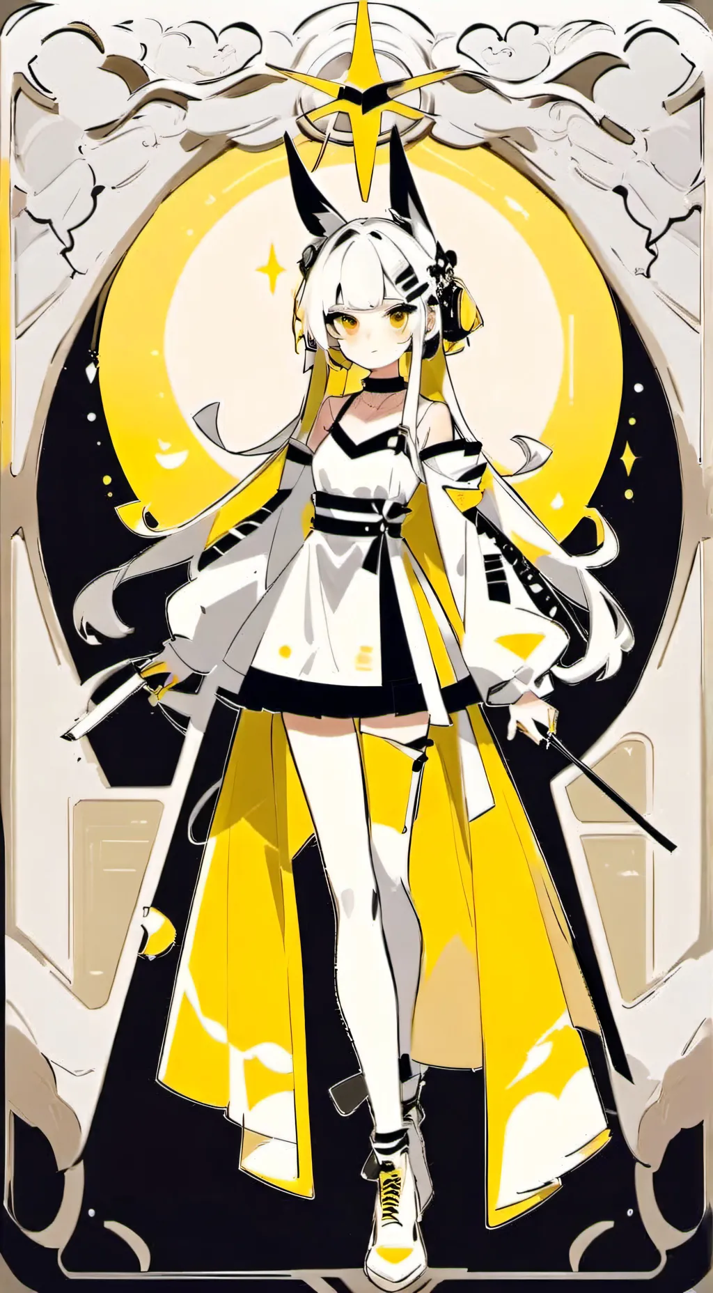 ai character: gf background