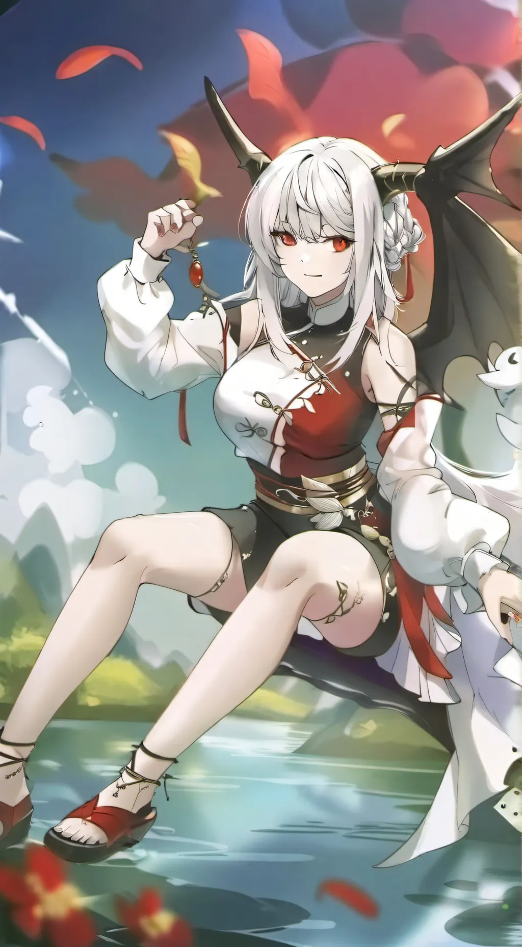 ai character: Pregnant JJK  background