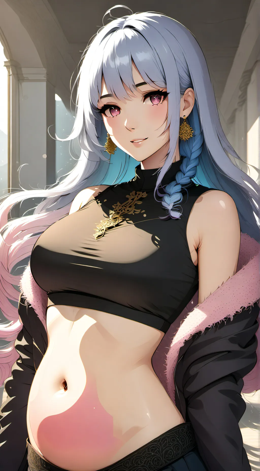 ai character: Alina  background