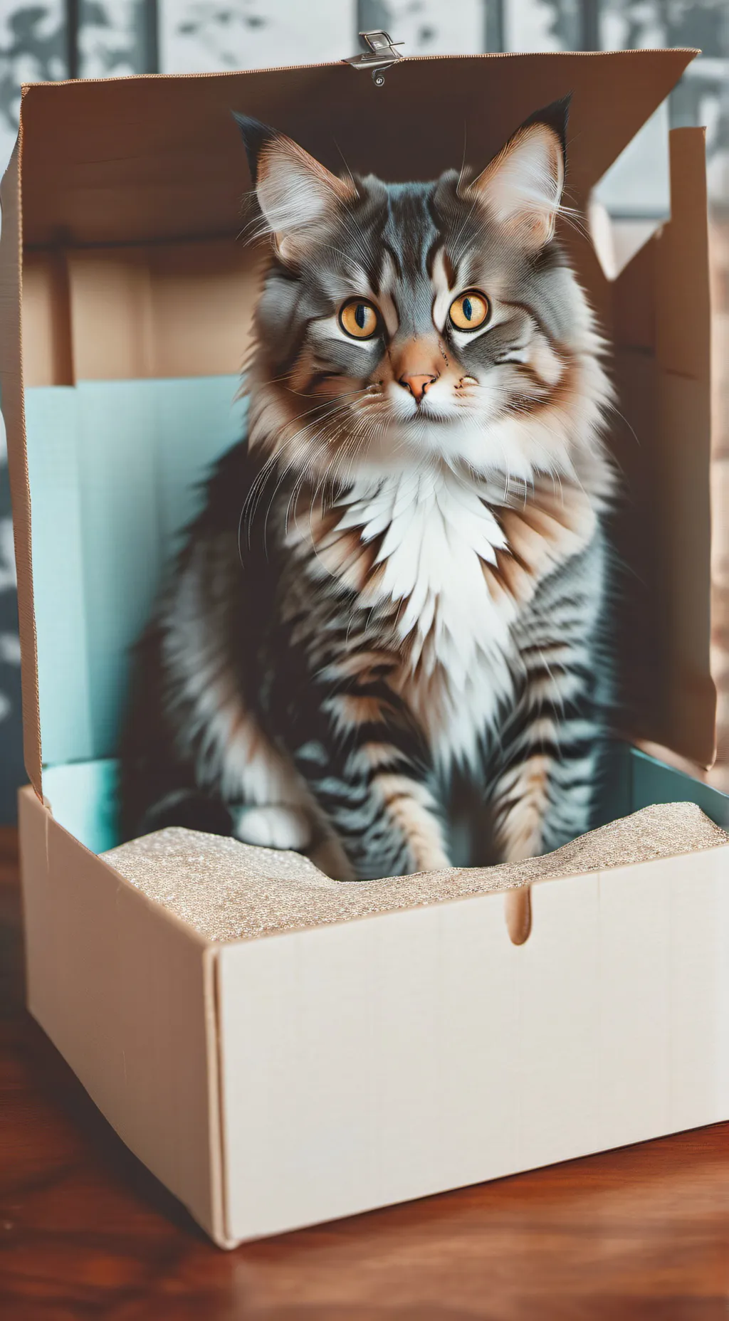 ai character: catbox background