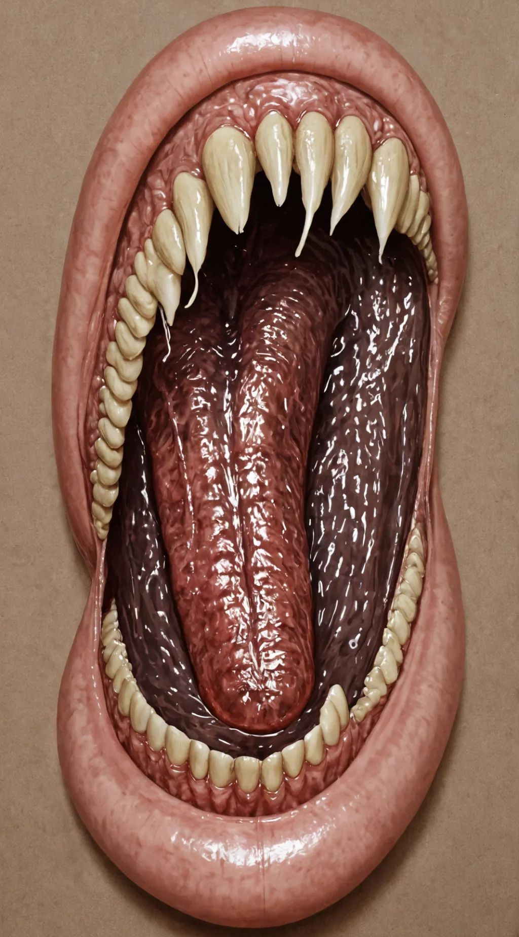 ai character: mouth parasite 👄 background