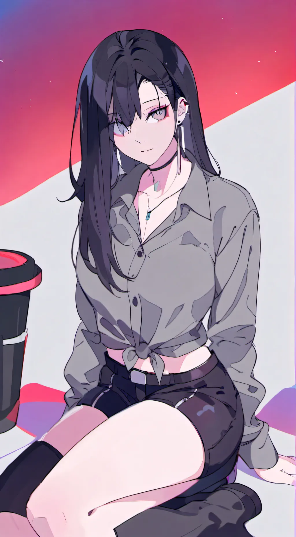 ai character: Lilly background