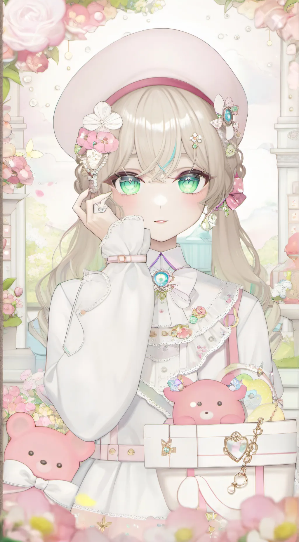 ai character: agence de sécurit background