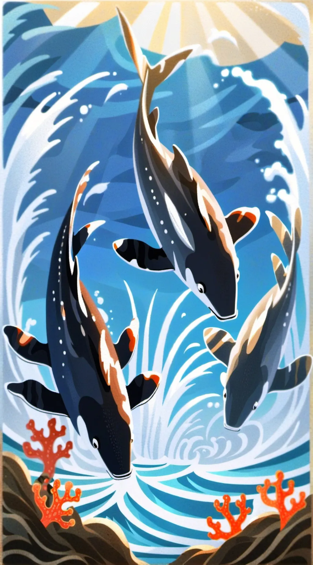 ai character: 99 days at the sea background