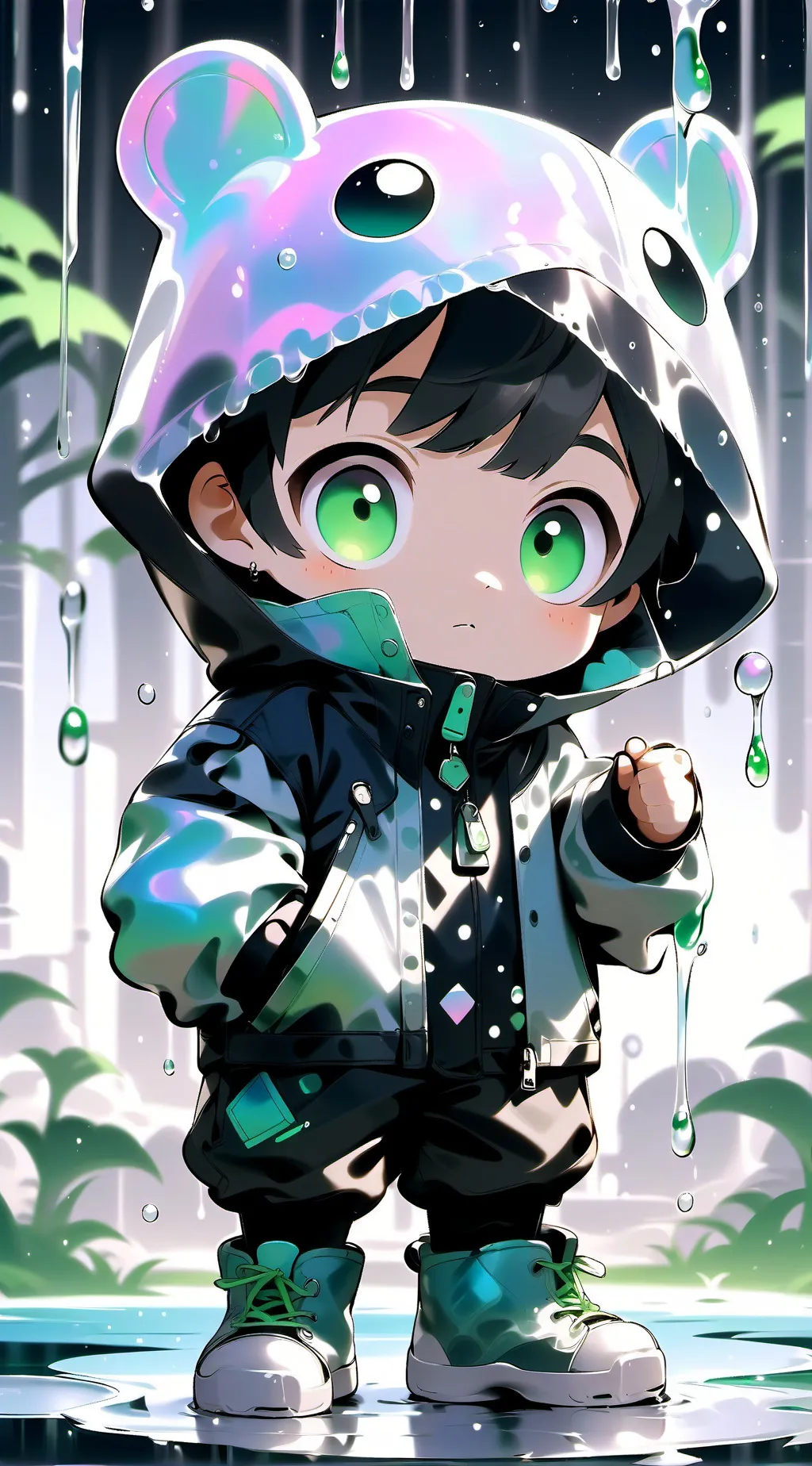 ai character: Morgan  background