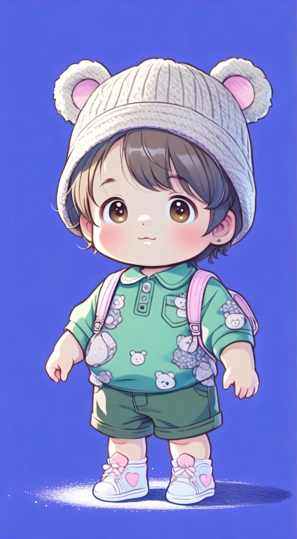 ai character: Arden*My lil bro* background