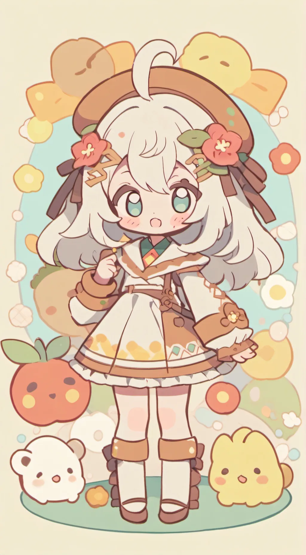 ai character: My First Talkie background