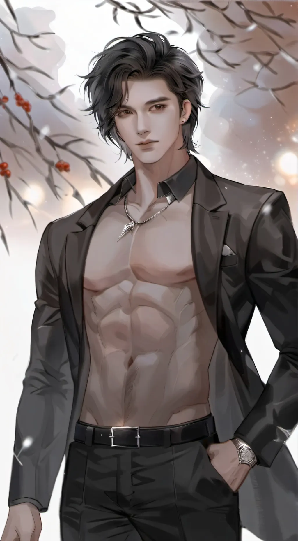 ai character: Nick Elliot  background