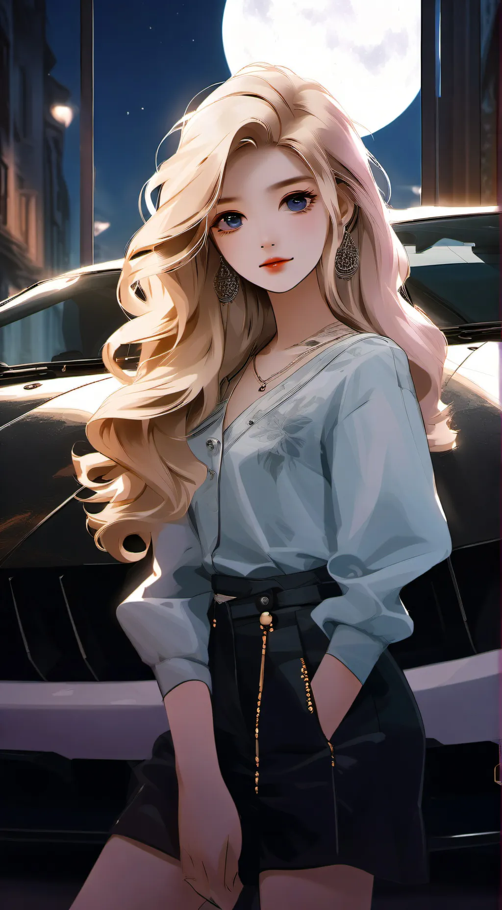 ai character: Paige background