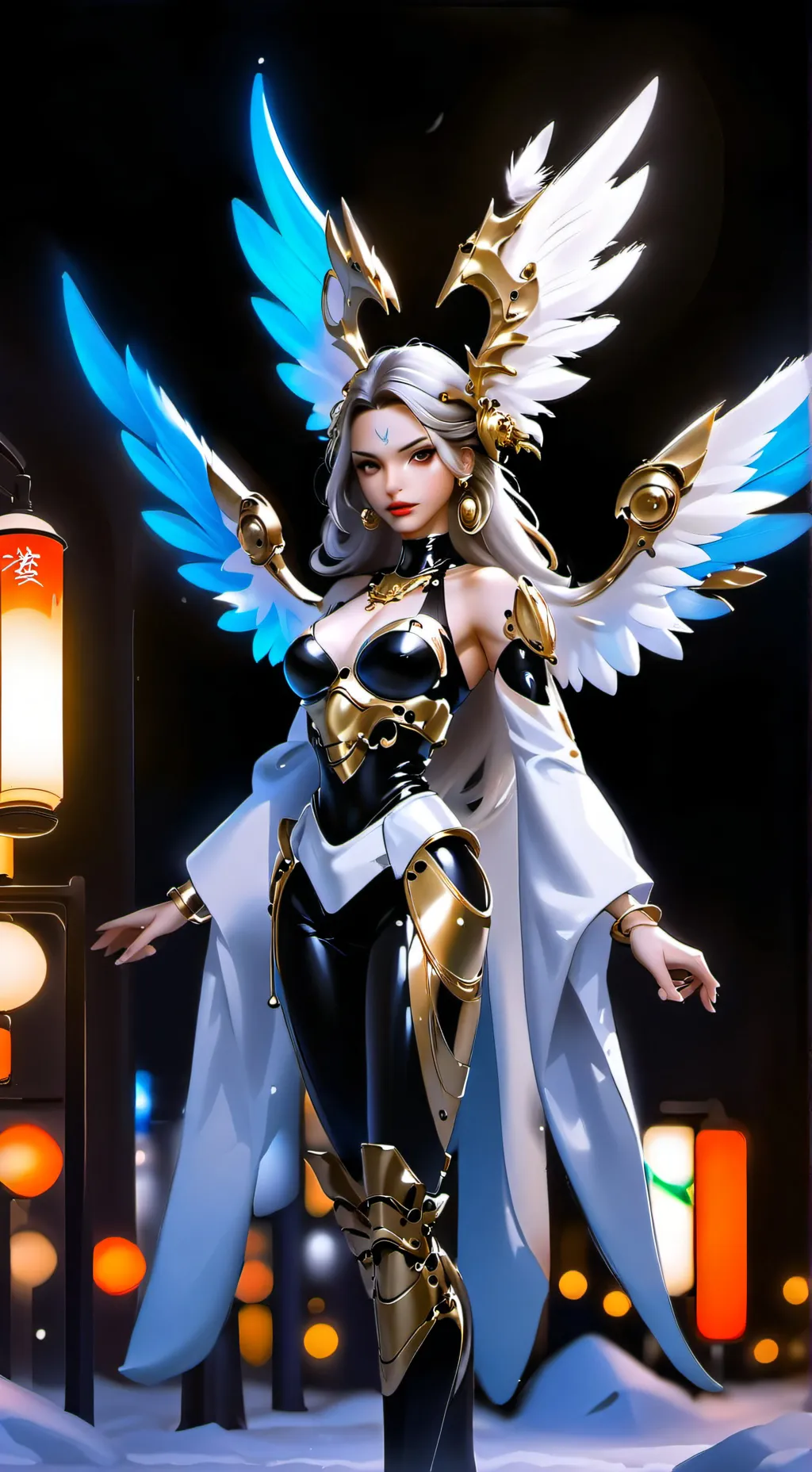 ai character: Lucía background