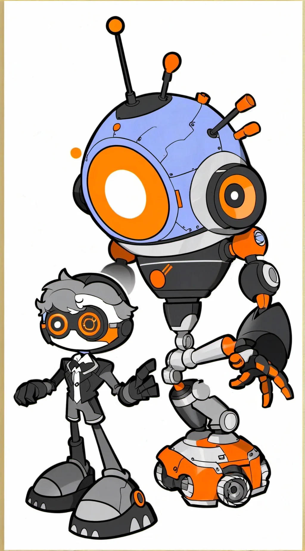 ai character: VxV1  background