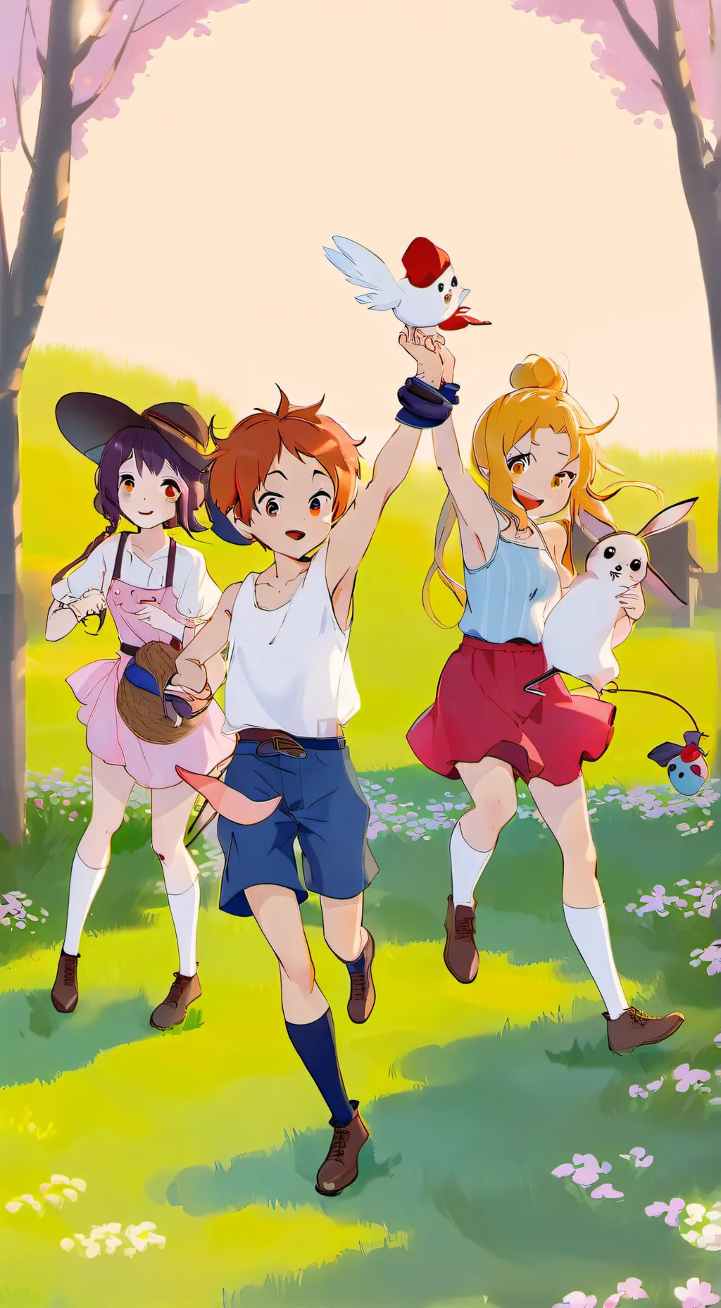 ai character: DW as babies background