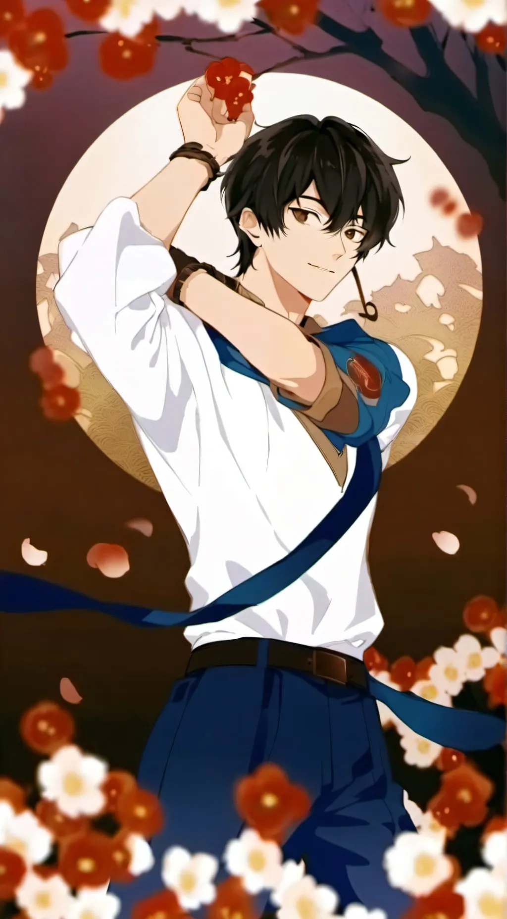 ai character: Jacob  background