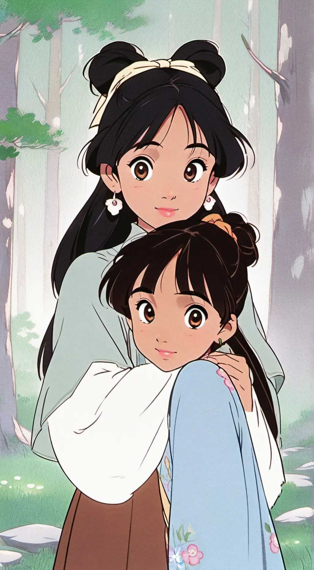 ai character: NITA Zoie  background