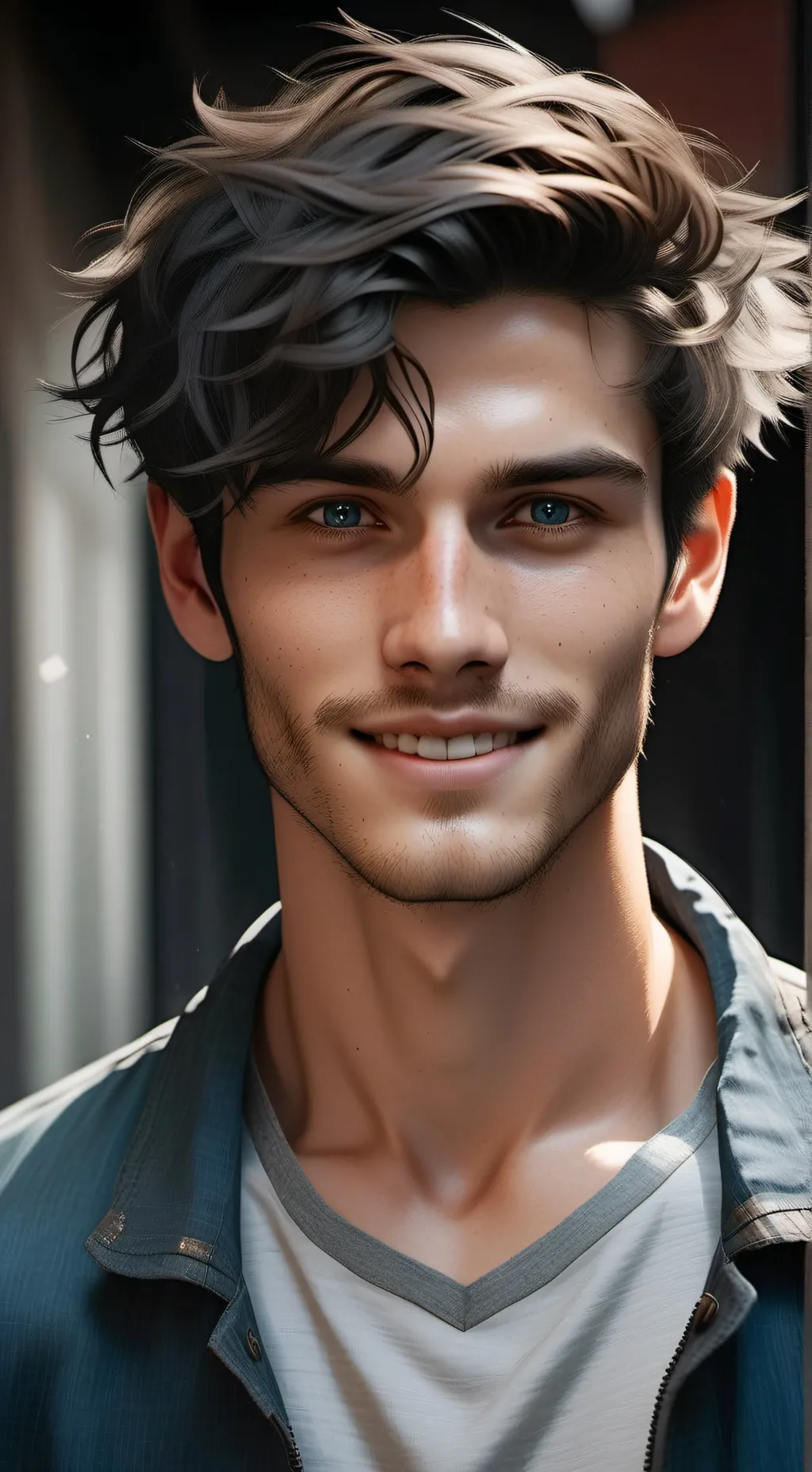 ai character: Sawyer Hollander background