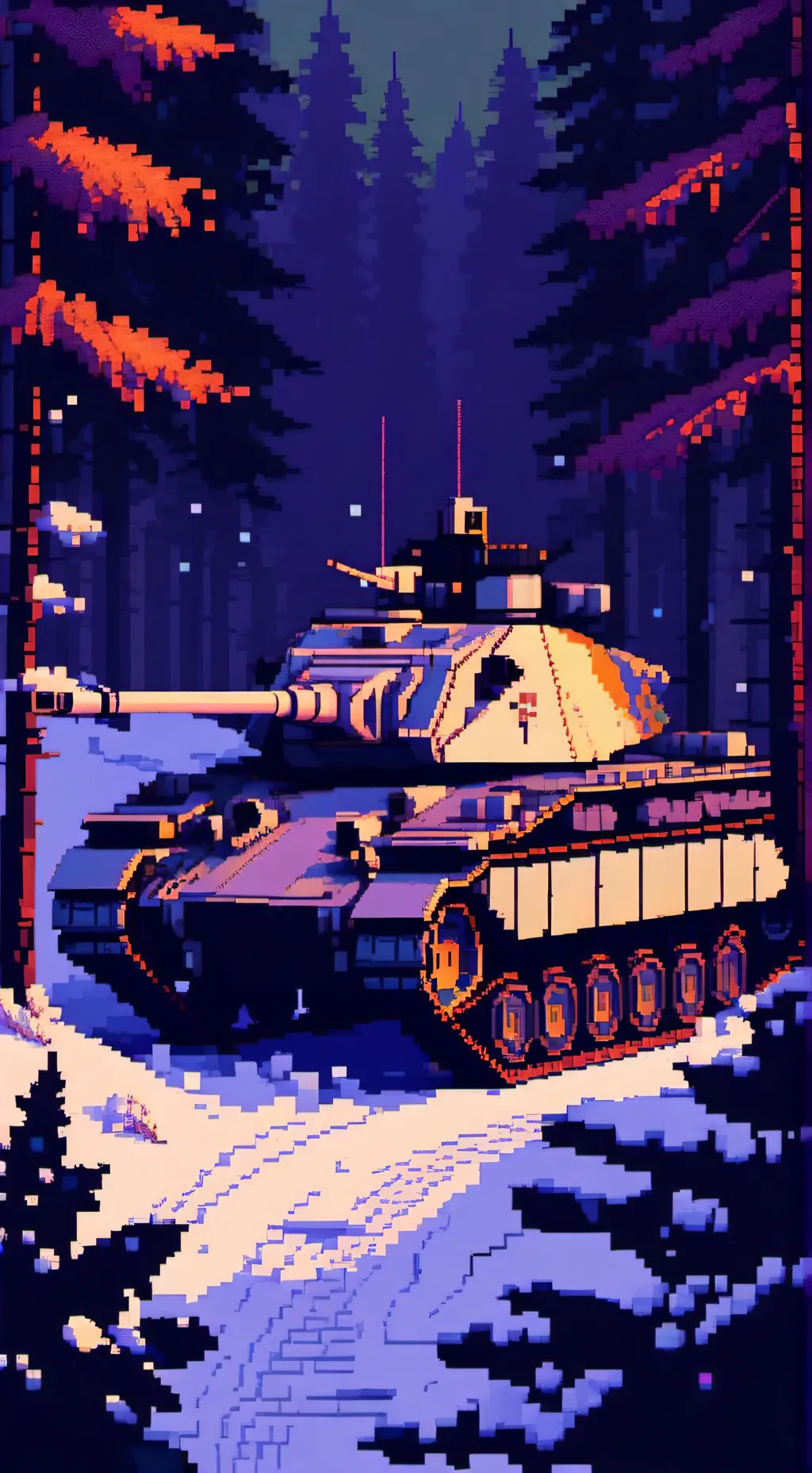 ai character: Forsaken sleepover background