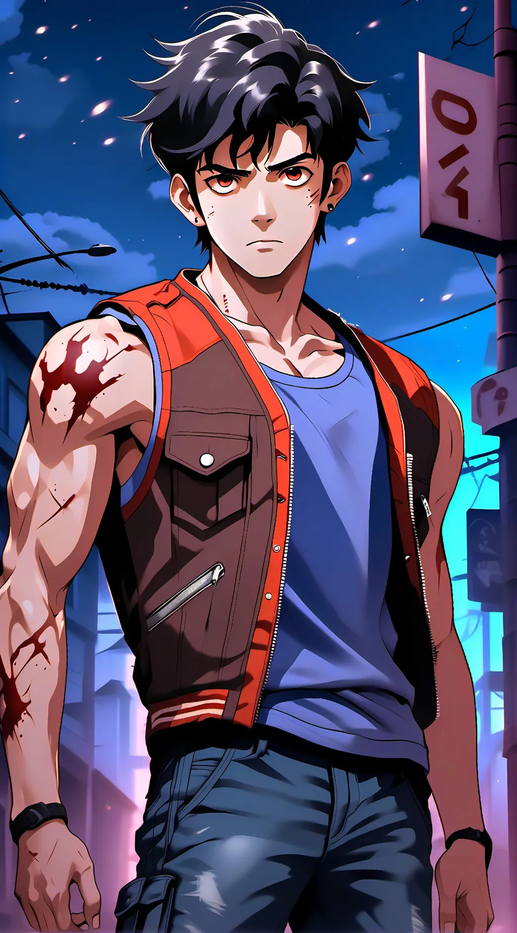 ai character: Michael background