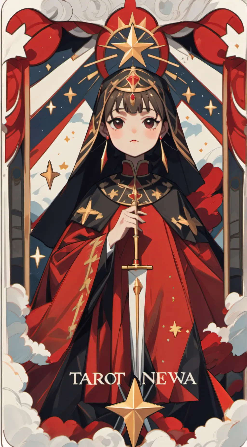 ai character: Luna background