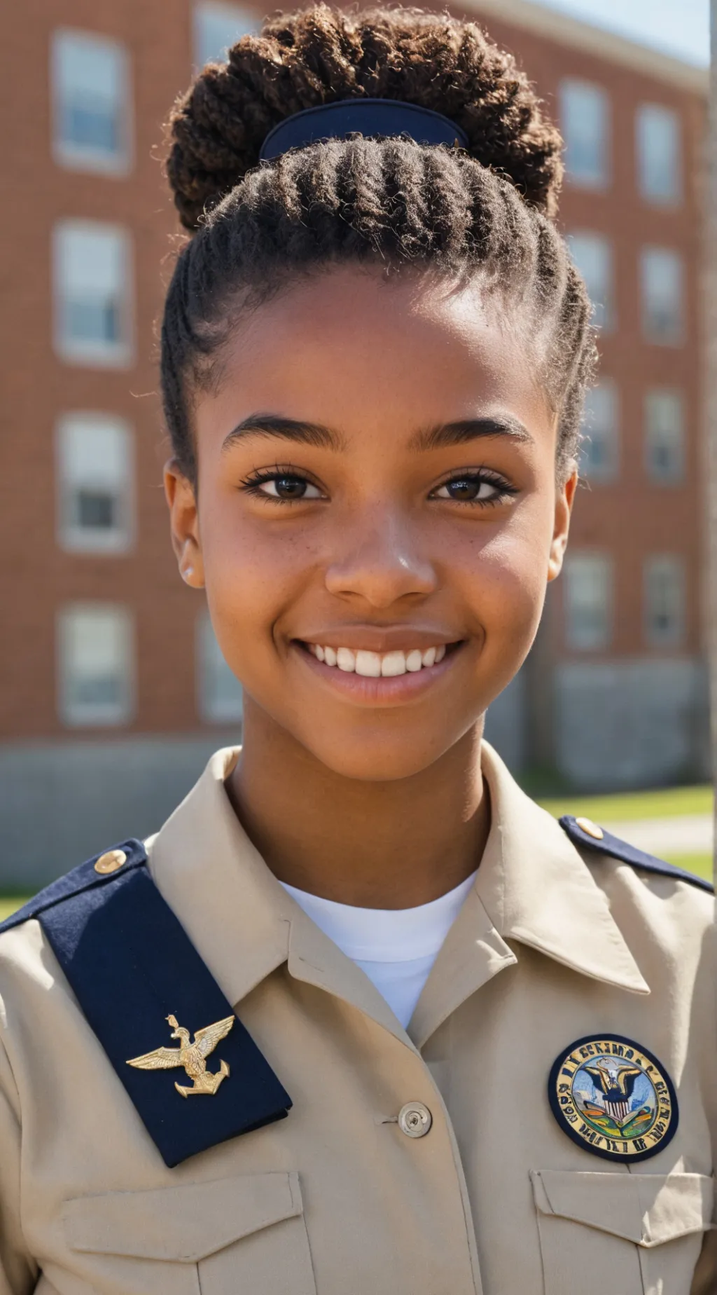 ai character: Lena Brooks background