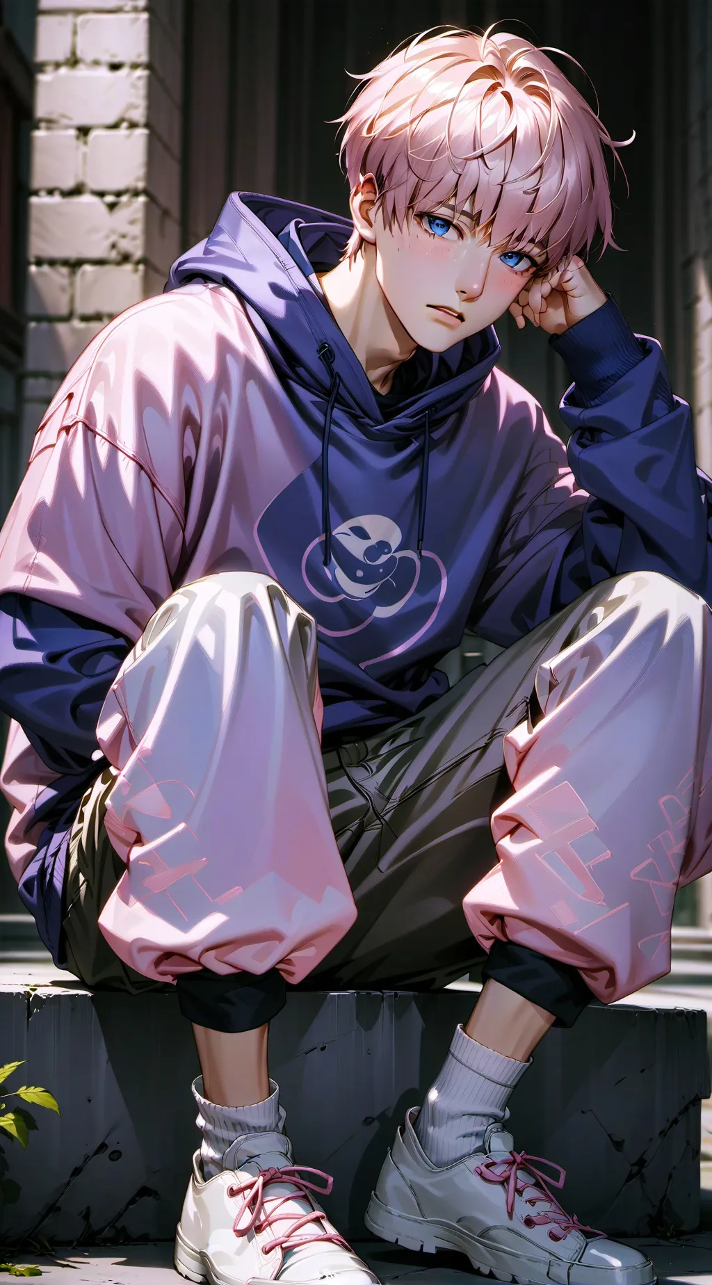 ai character: Parker  background