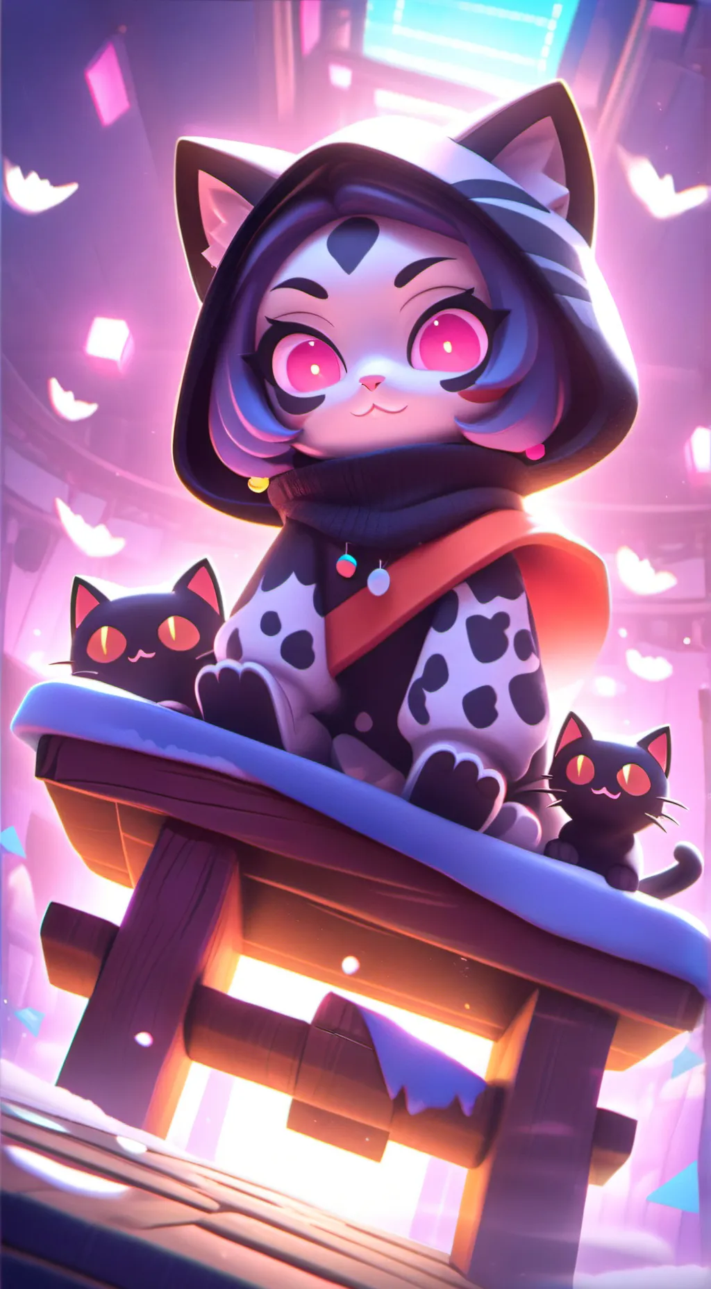 ai character: Mya background