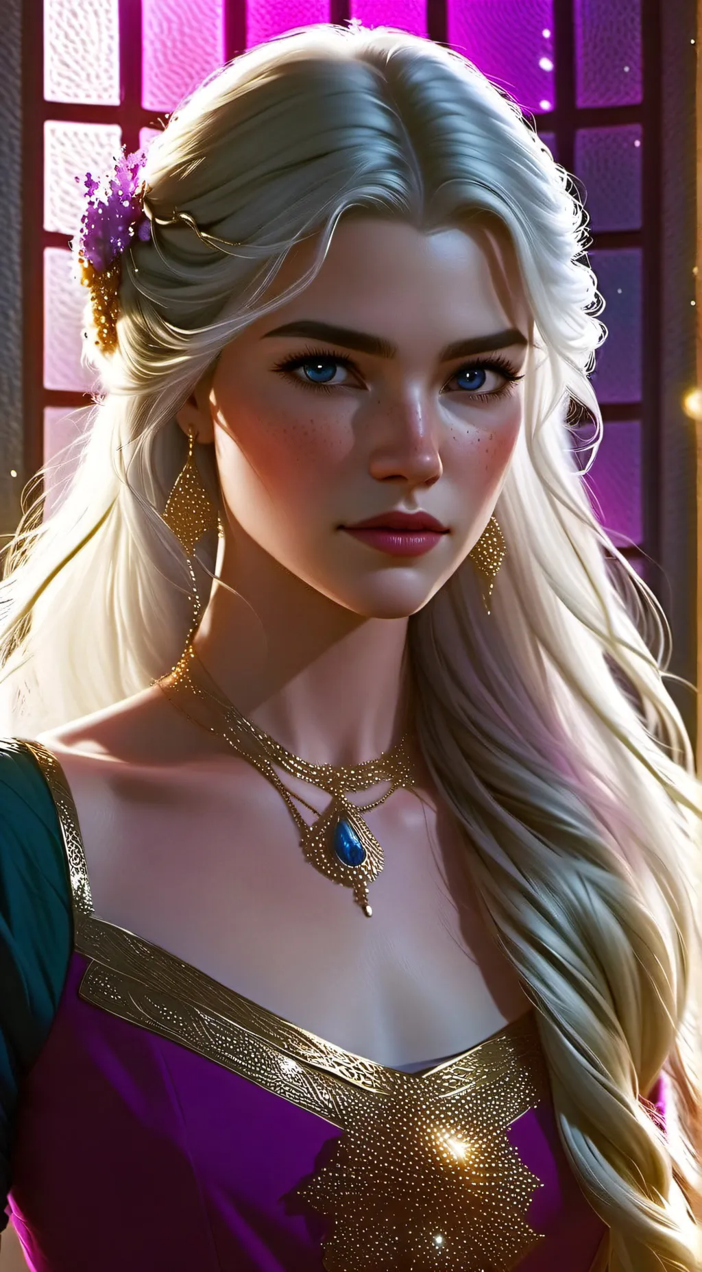 ai character: Eva background