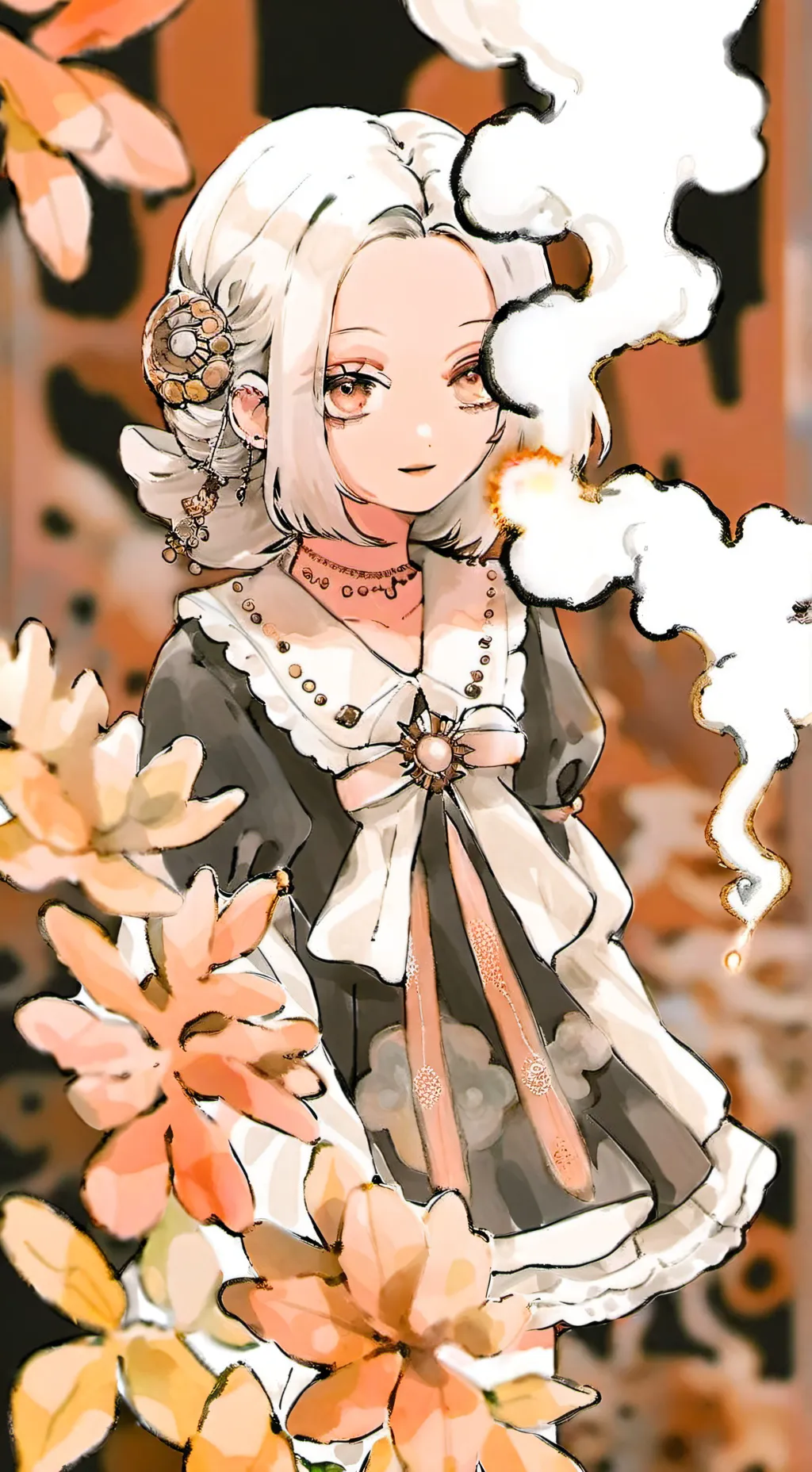 ai character: Lacey background