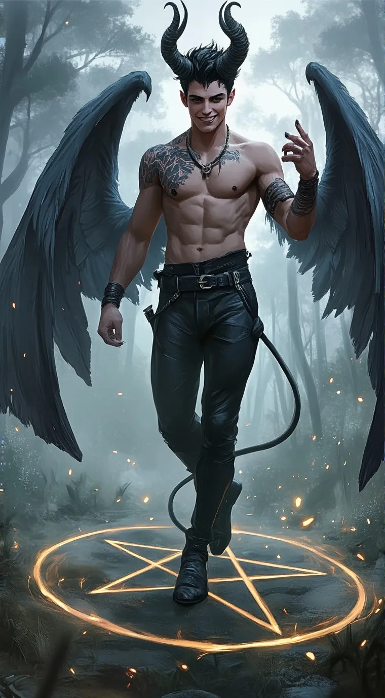 ai character: Shall we play?  background