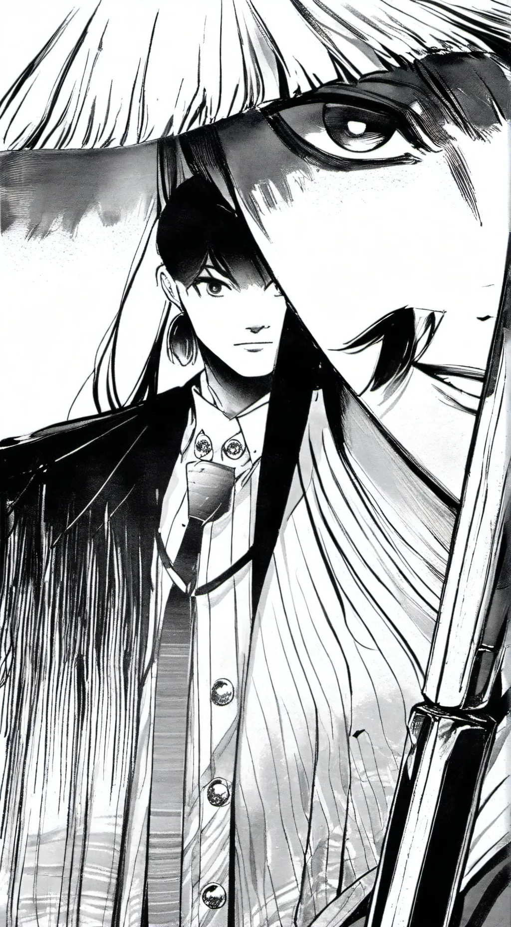 ai character: Ti to to to to hin background