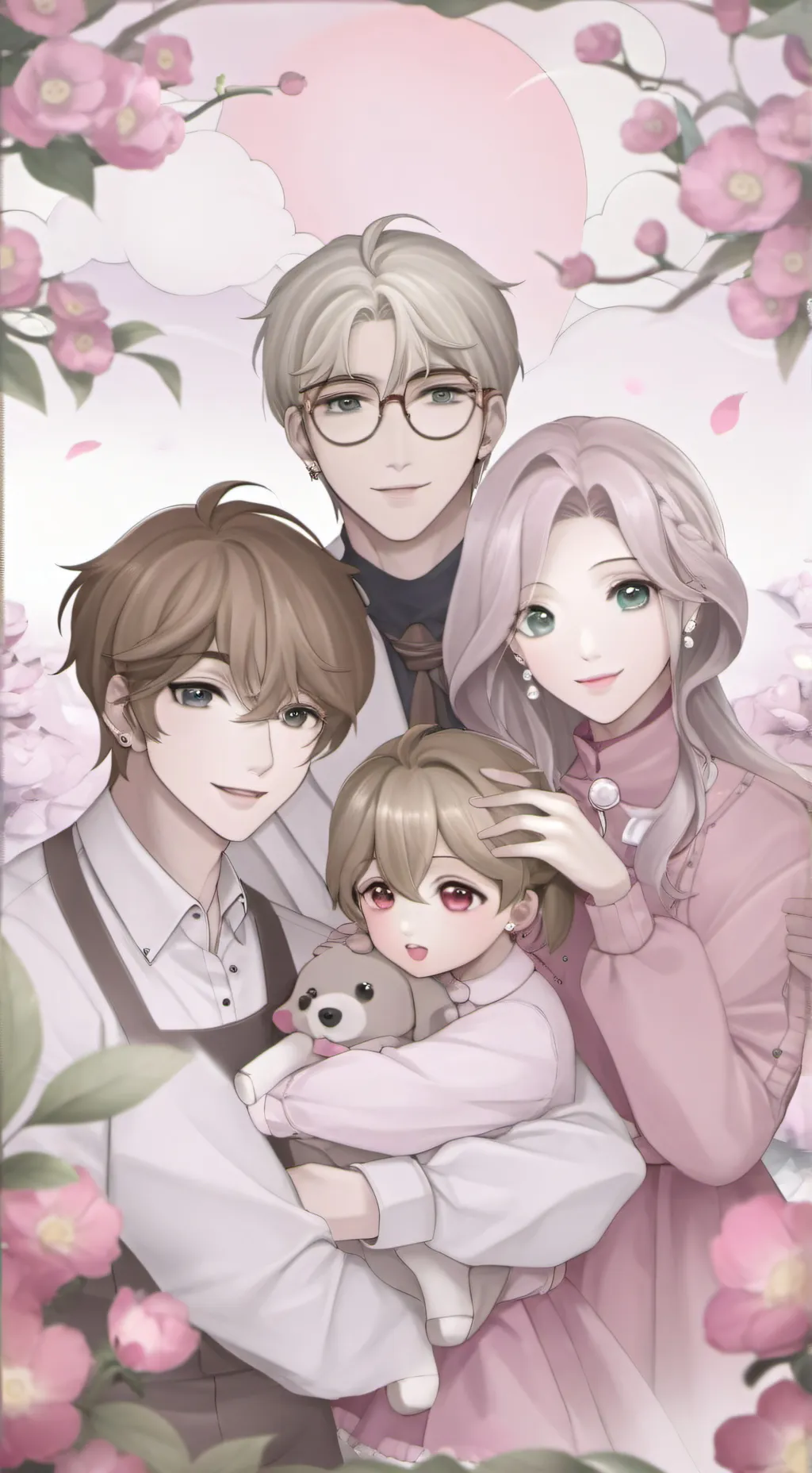 ai character: Lucy family  background