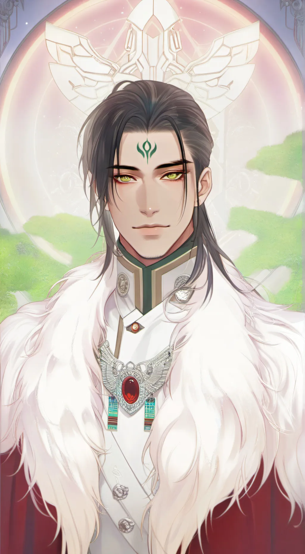 ai character: Ноэль background