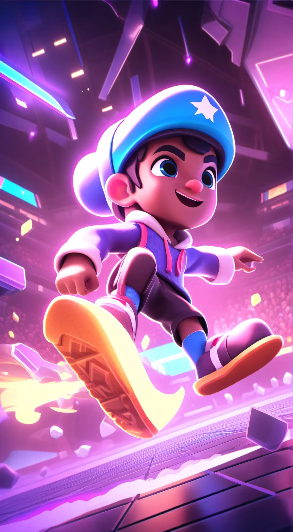 ai character: Dw eye color background