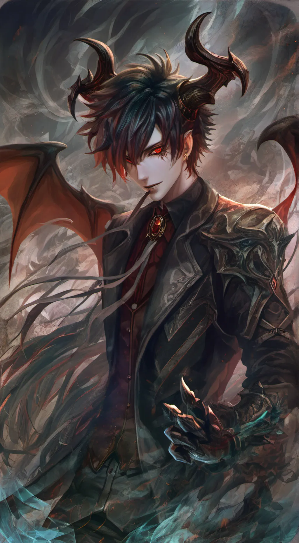 ai character: Chrono background