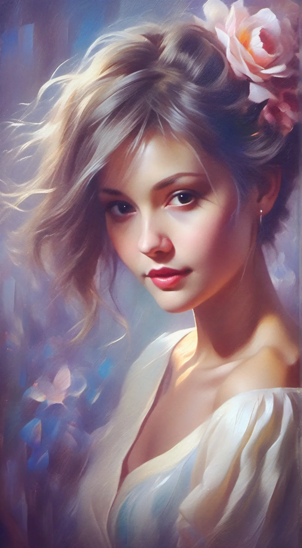 ai character: honey  background