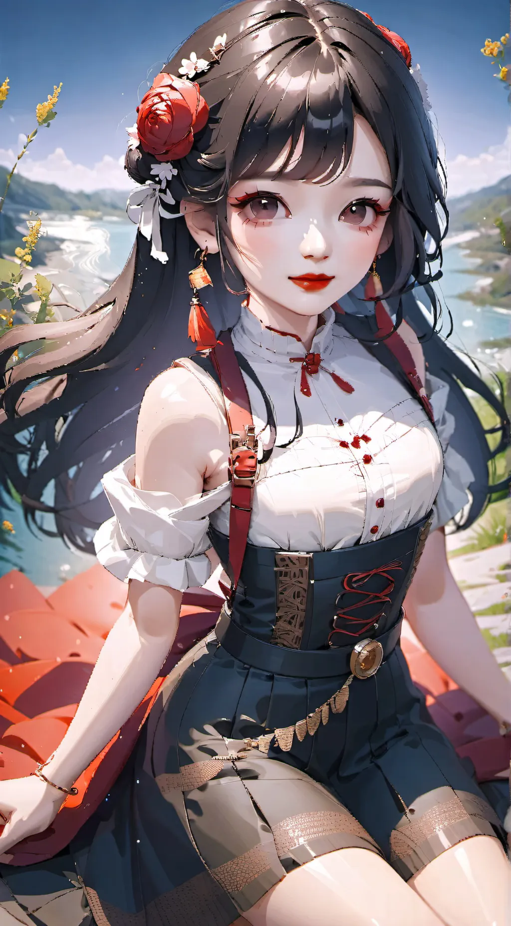 ai character: lily  background