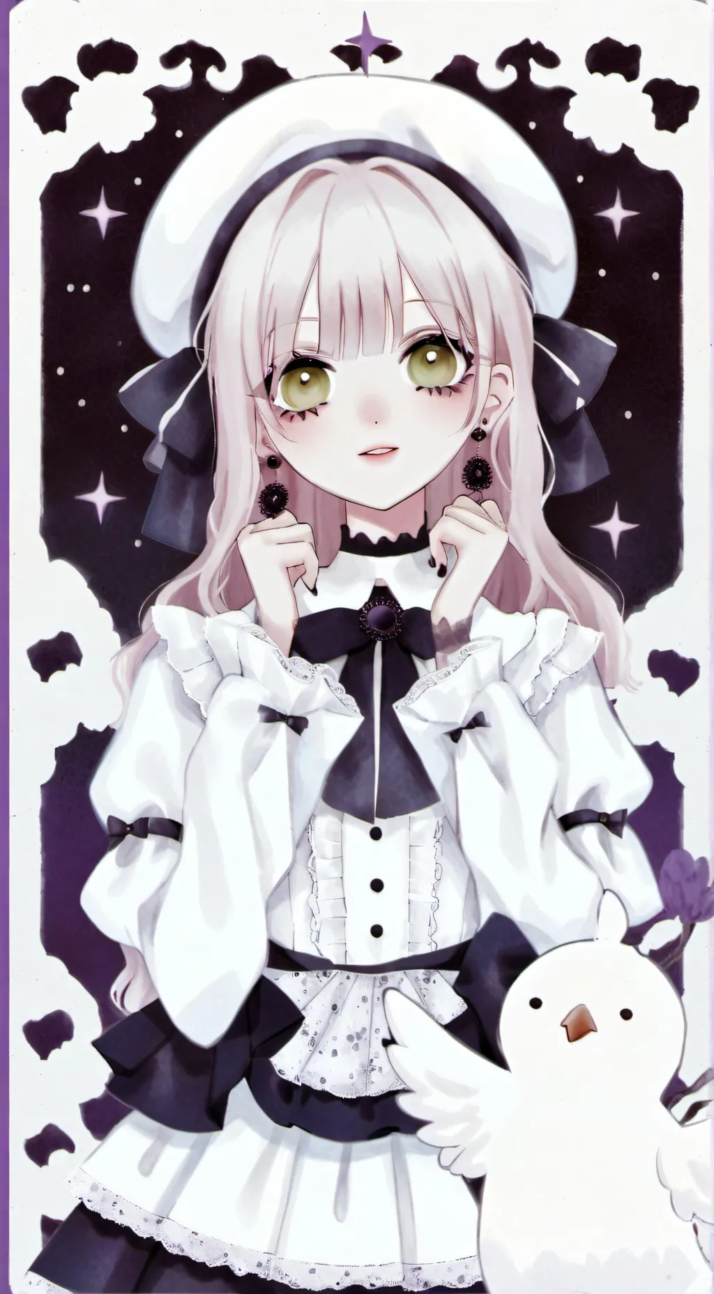 ai character: ~cute~ background