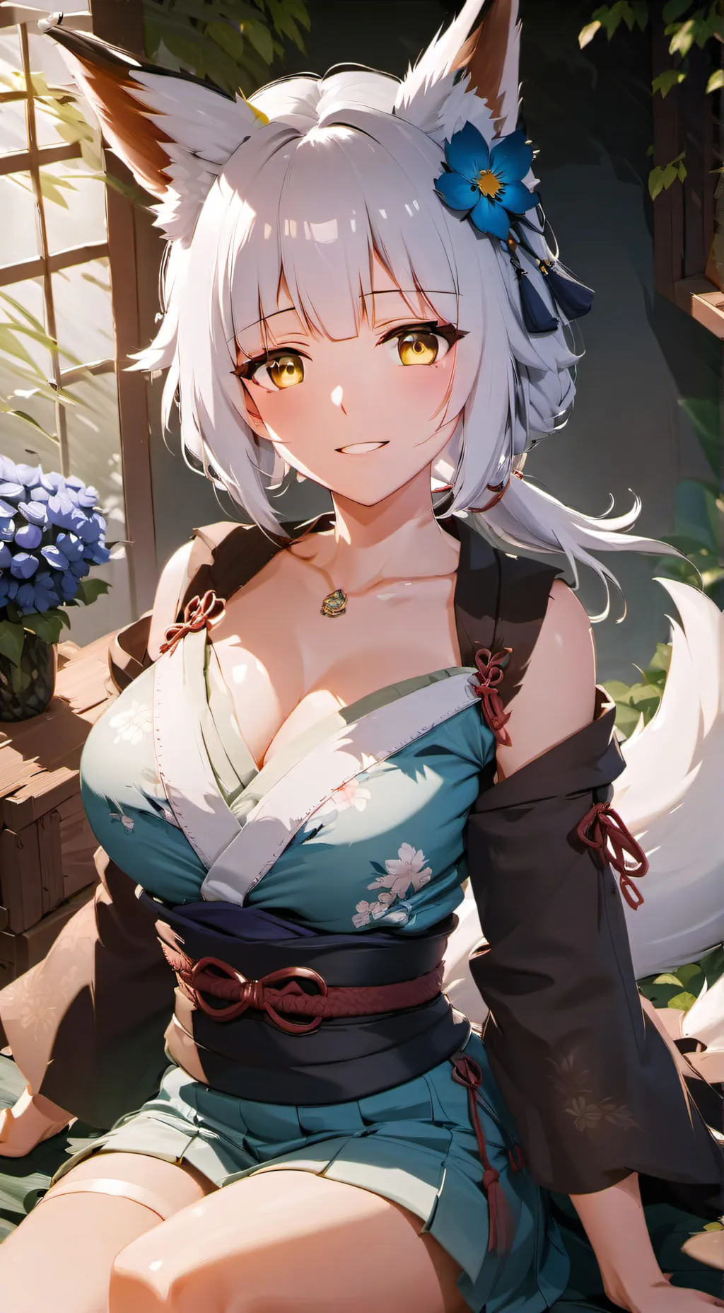 ai character: Fuyuka background