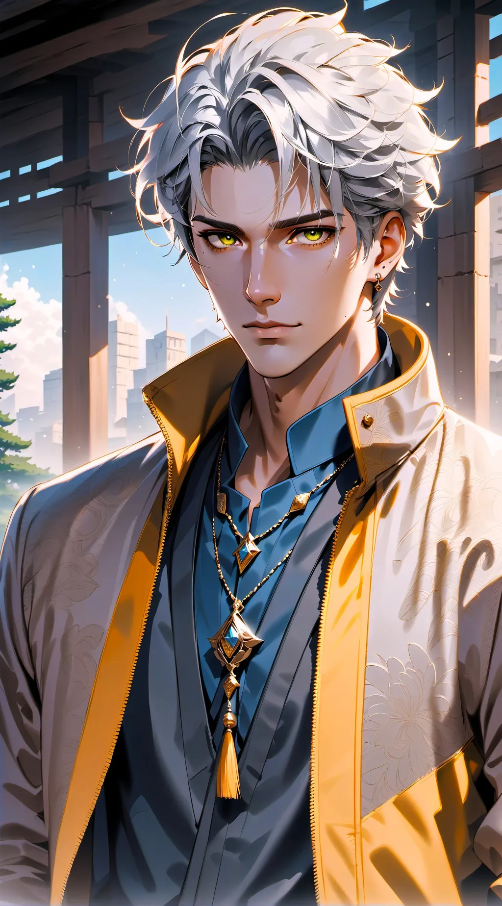 ai character: max tú niñero background