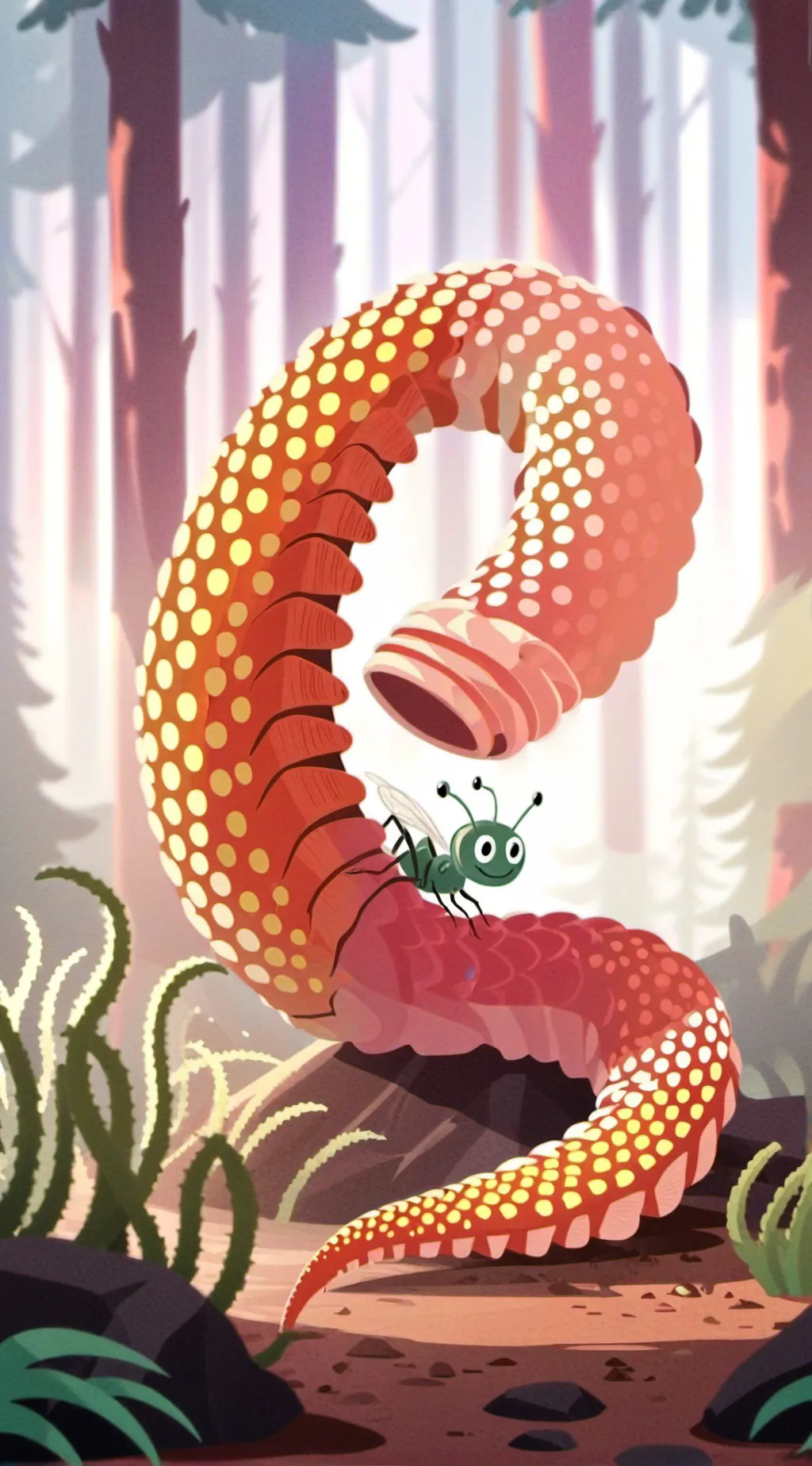 ai character: Sucker Worm background