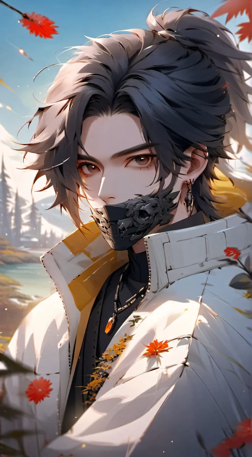 ai character: tokito tu Amix o + background