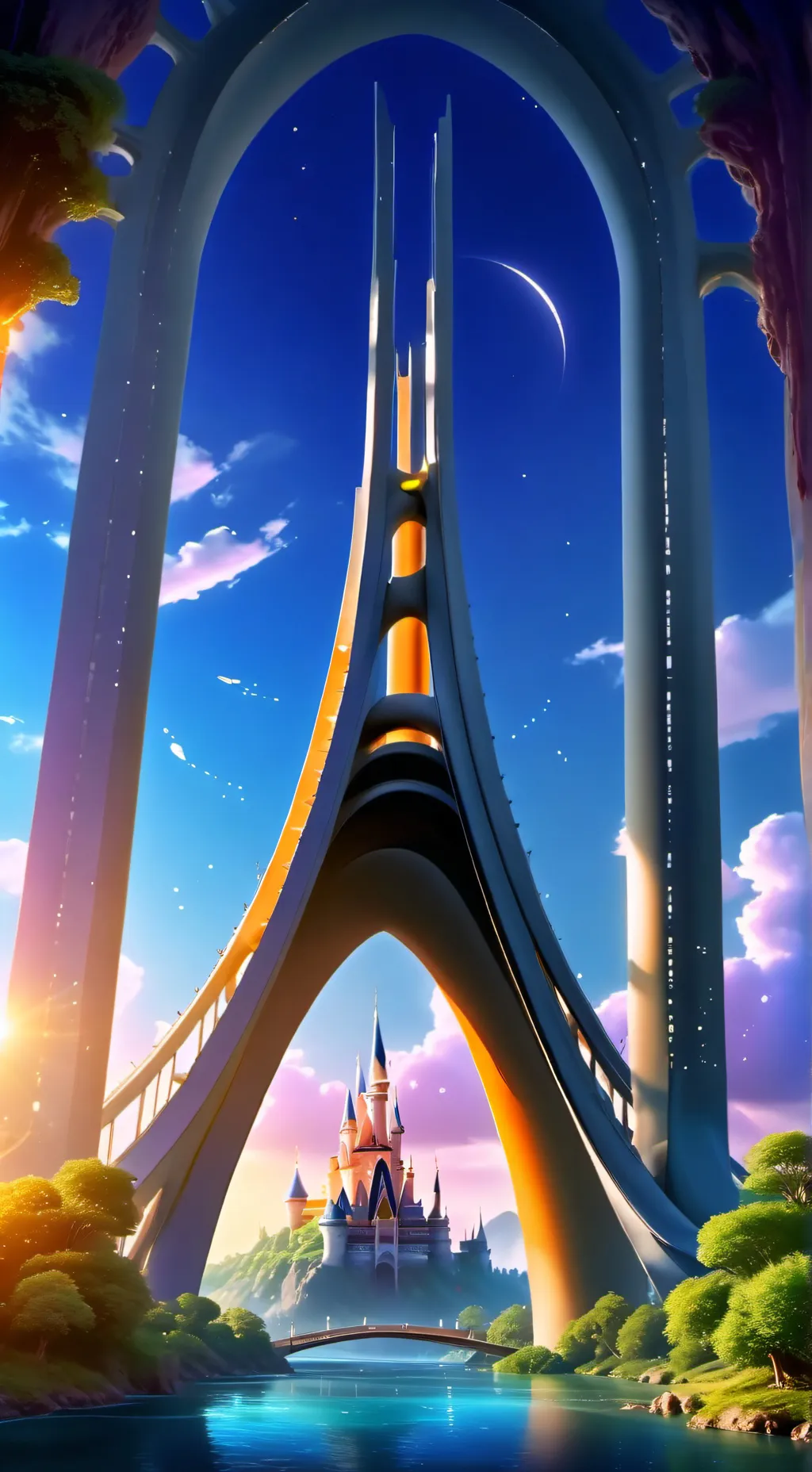 ai character: Forsaken gas au background