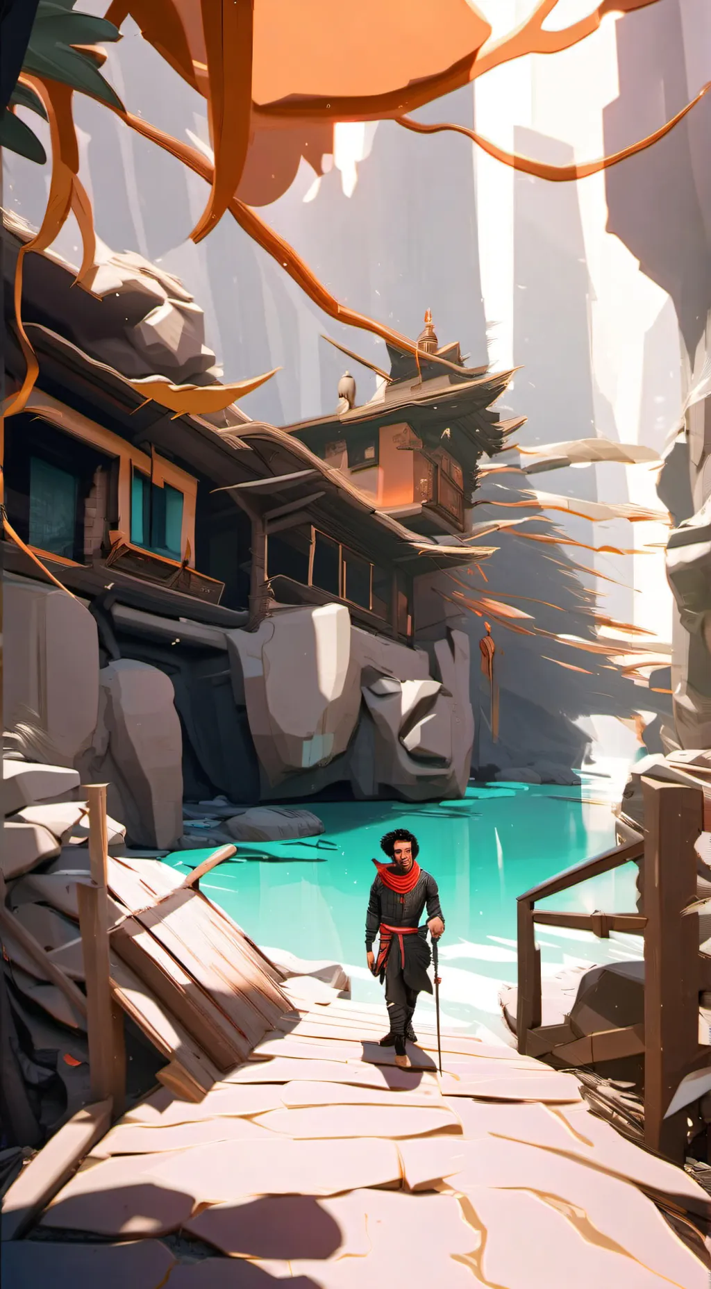 ai character: colegio brawl star background