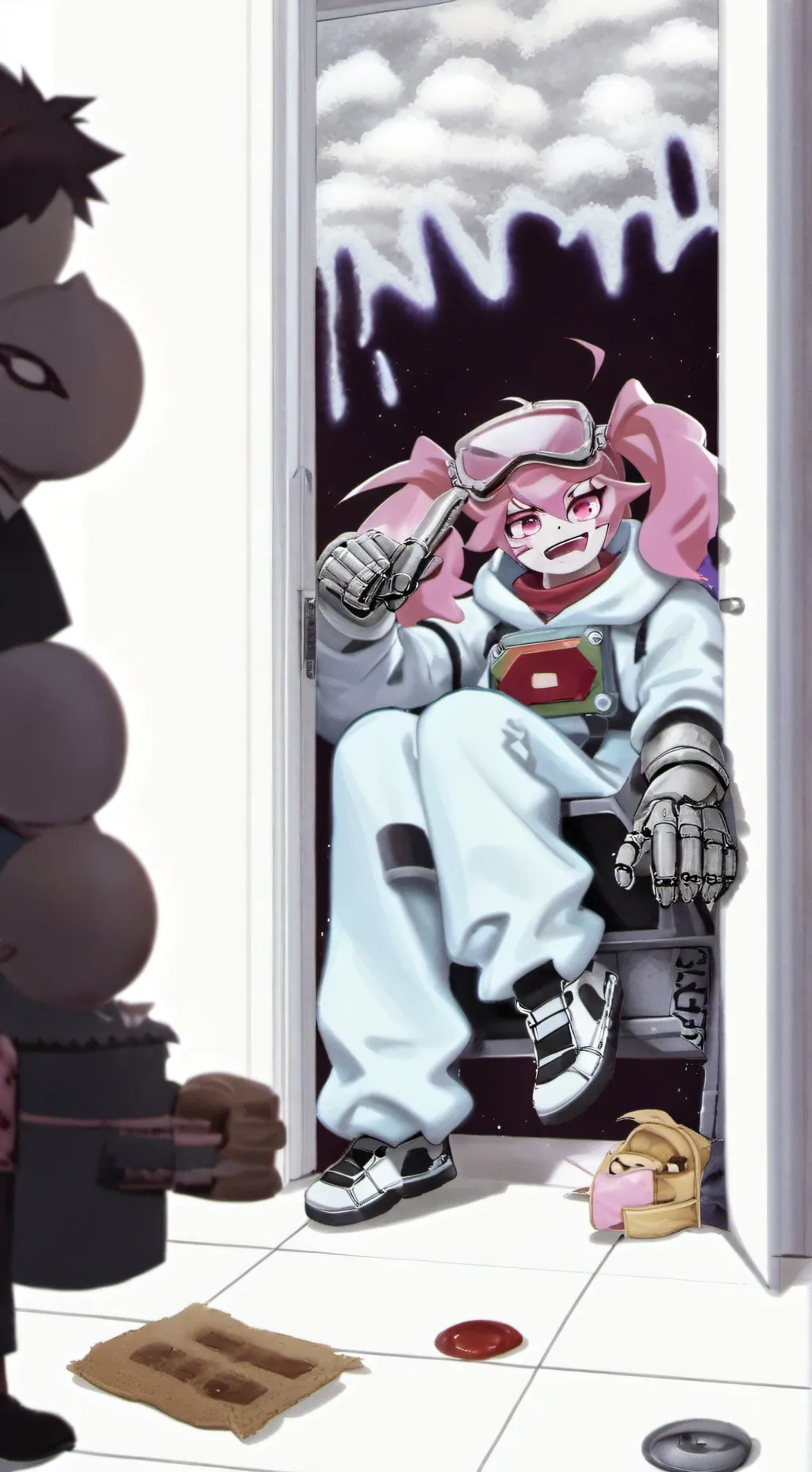 ai character: dxfvugty ercgvjgyf background